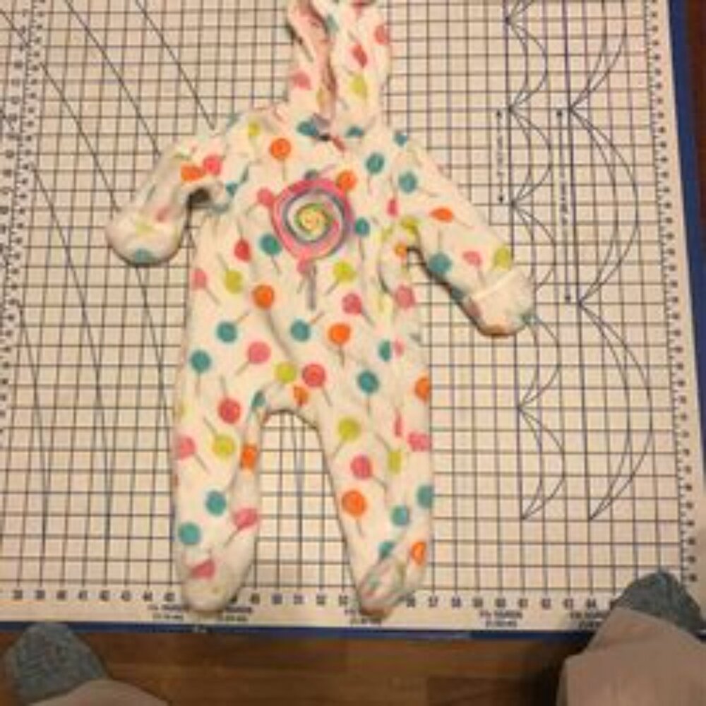 Little Joy One Piece Hooded Fleece 6-9 Months